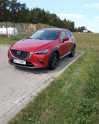 Mazda CX-3 cena 72000 przebieg: 80000, rok produkcji 2018 z Kłobuck małe 67